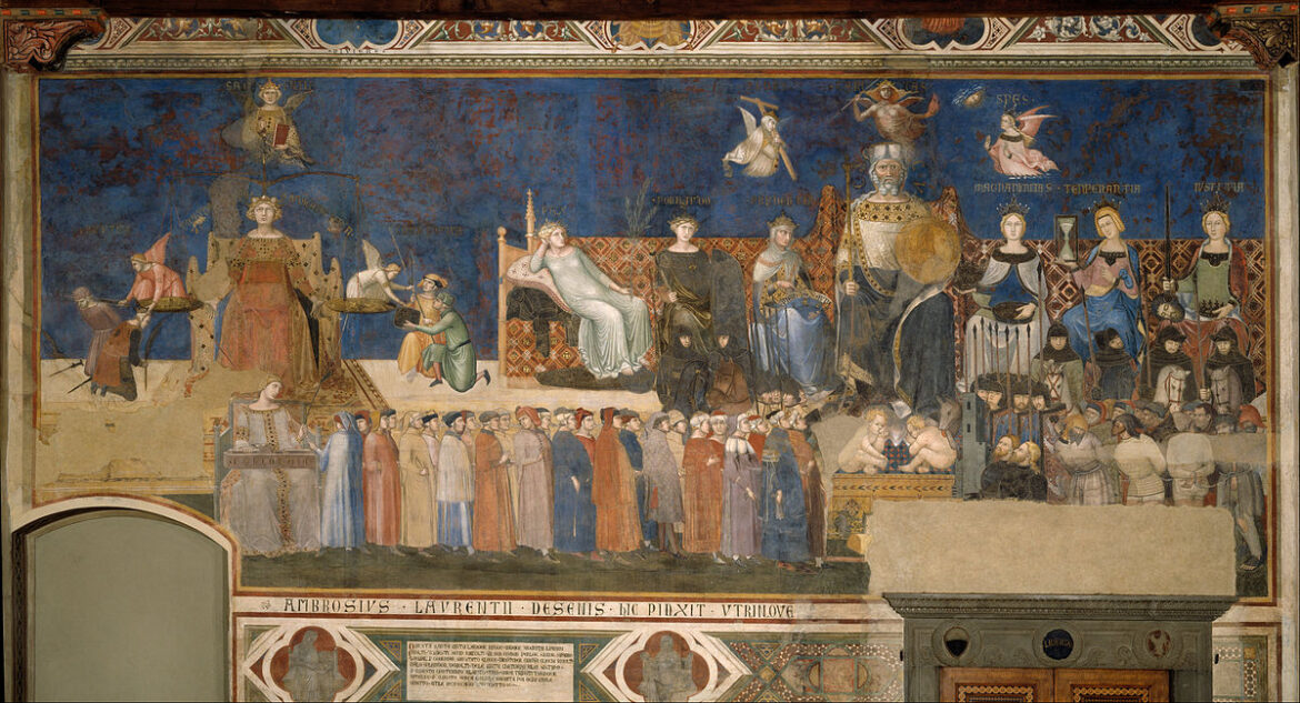 Ambrogio Lorenzetti's Allegory of the Good Government
