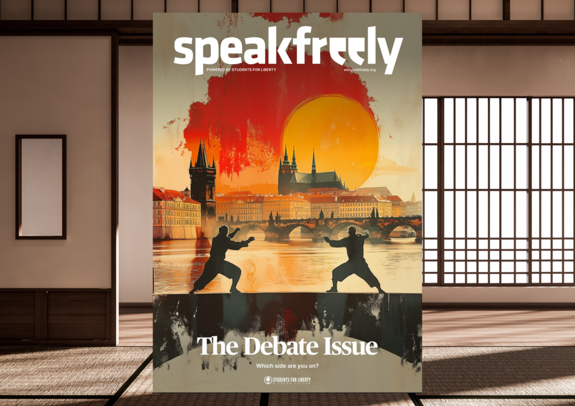 SpeakFreely Author theme (A4 (Landscape))